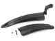 Bicycle Mudguards Front and Rear Set, 2 pcs, Black