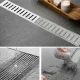 Self-Adhesive Shower Drain Anti-Clog Tape 7cm x 10m, Grey