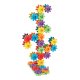 Constructor Set of Gear Building Blocks, 100 pcs