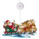 LED Christmas Window Decoration with Suction Cup, Santa Claus