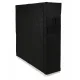 Textile Clothes Wardrobe XXL, Black