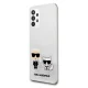 Karl Lagerfeld Case for Samsung Galaxy A32 5G KLHCA32CKTR Karl & Choupette, Transparent