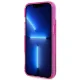 Karl Lagerfeld Liquid Glitter Elong Case for iPhone 14 Plus / 15 Plus, Pink