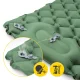 MOUNTAIN GOAT Single Inflatable Camping Mattress, Khaki