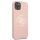 Guess Silicone 4G Logo Case for Apple iPhone 13 mini, Pink