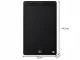 Graphic Drawing Tablet with 16\" LCD Screen and Stylus, Black