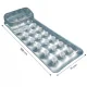 Intex 58894 Inflatable Air Mattress with Headrest, Silver