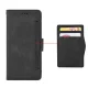 Samsung Galaxy A35 ( SM-A356E/DS ) Multiple Card Slots Design Wallet Stand Leather Book Case Cover, Black