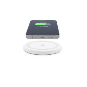 Puro Wireless Charger for iPhone and Android, White