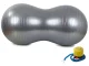 Exercise Fitness Gym Pilates Yoga Peanut Ball - Silver, 50 cm