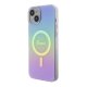 Guess iPhone 15 Plus / 14 Plus Case IML Iridescent MagSafe, Purple
