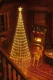 Outdoor LED Christmas Tree Cone Light with Star, 180 cm, Warm White