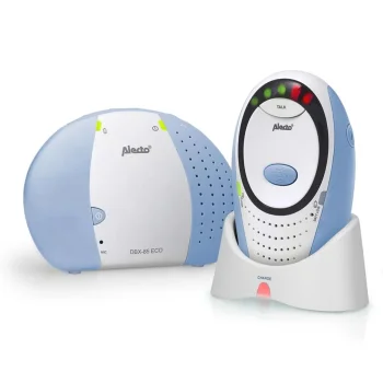 Alecto DBX-85 ECO DECT Baby Monitor, White/Blue