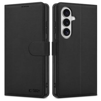 Tech-Protect Wallet Case for Samsung Galaxy S26+, Black
