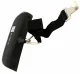 Electronic Luggage Scale AG199D up to 50kg with Thermometer, Silver/Black