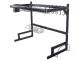 Over-Sink Dish Drying Rack Loft, Black