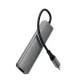 Acefast J18 USB-C 6-in-1 Hub (HDMI 4K, PD 90W), Gray