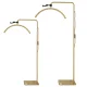 LED Arch Lamp for Eyelash Extension, 36W, Shadowless, Gold