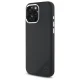 Mercedes iPhone 16 Pro Max Case Silicone Tonal Logo Wood Pattern MagSafe, Black