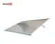 Straight Entrance Canopy STARKEDACH T-160, 160 x 100 x 30 cm, Light Grey / Bronze