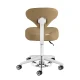 Azzurro 156-F bump-up Beauty Stool, Beige