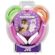 JVC HAKD5P Kids On-Ear Headphones, Pink
