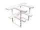 Adjustable Kitchen Shelf Organizer, 2 pcs