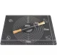 Non-slip Silicone Pastry Baking Dough Rolling Mat (70x50cm) + Pastry Roller Confectionery Silicone (38cm)
