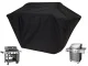 Waterproof Garden BBQ Grill Cover 250x120cm, Black