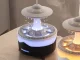Air Humidifier and Aroma Diffuser with LED Light, UFO Design, 350ml