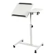 Maclean Mobile Laptop Desk MC-121 W, Adjustable Height, White
