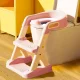 Ecotoys Potty Training Toilet Seat with Step Stool, Pink