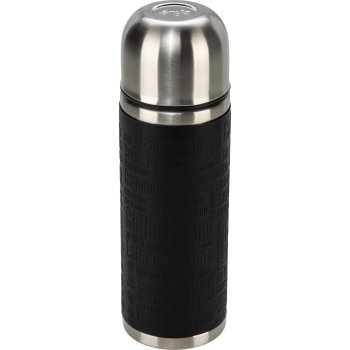 Emsa SENATOR SLEEVE Insulated Bottle 0.5L, Black/Silver