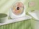 Portable Desk Fan, Quiet USB Rechargeable Cordless Fan with 3 Speeds