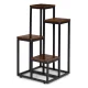 Modernhome 4-Tier Loft Style Plant Stand, 67 cm