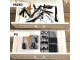 Two-Tier Cutlery Drawer Organizer, Grey