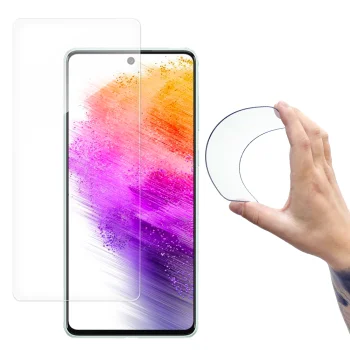 Wozinsky Nano Flexi Hybrid Glass Screen Protector for Samsung Galaxy A73, 9H, 0.15 mm