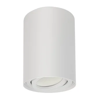 Maclean MCE422 W Surface Mounted Spotlight, GU10, Round, White