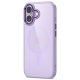 Tech-Protect MagMat MagSafe Phone Case Cover iPhone 17 - Transparent Purple