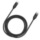 Orico CDX 60W 3A USB-C to USB-C Cable, 1m, Black