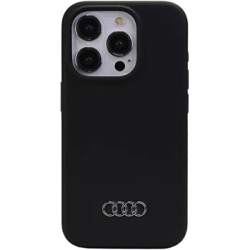 Audi iPhone 15 Pro Max Case Silicone, Black