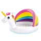 Intex Unicorn piepūšamais baseins bērniem ar jumtiņu, 127x102x69 cm