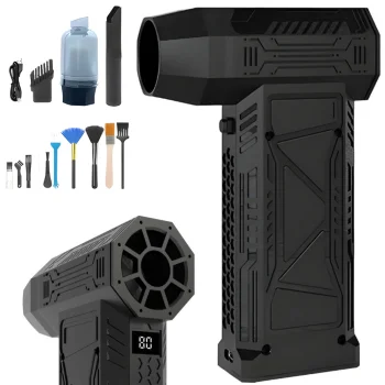 2-in-1 Electric Air Duster and Vacuum for Electronics 130000 RPM