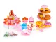 Multistore Play Cake for Cutting with Accessories, 125 pcs