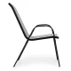 Garden Chair Set, 2 pcs, Light Grey, Multigarden