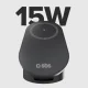 SBS 3-in-1 Foldable Wireless Charging Station Qi2 MFi, Black