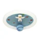 LUMELA dimmable LED ceiling lamp for kids room with remote, astronaut