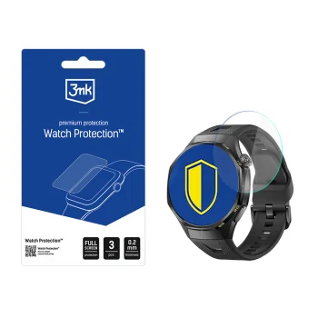 3mk Watch Protection Hybrid Glass for Huawei Watch GT 7 46 mm, 3 Pack