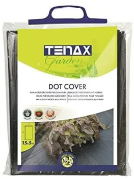 Perforated Mulching Film DOT COVER, 1.5 x 5 m, 40 Microns, Black