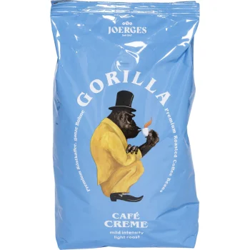 Joerges Gorilla Cafè Creme blue Coffee Beans, 1 kg